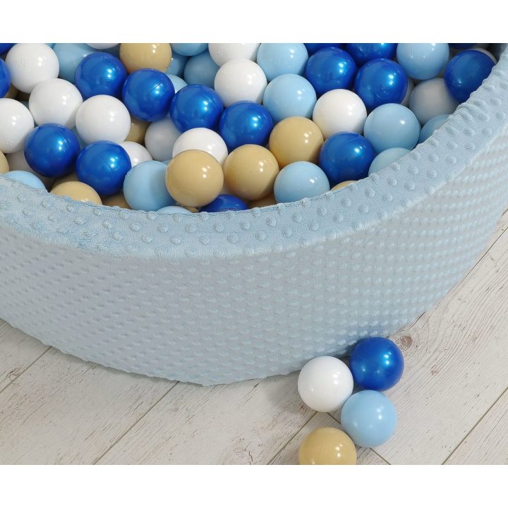 Sausumo baseinas su kamuoliukais 30 cm, miglos mėlyna