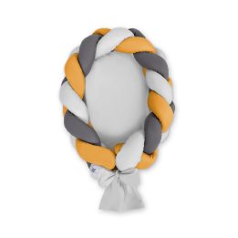 Pintas kūdikio lizdelis 2in1 – pilkas/medaus geltonumo/antracitas