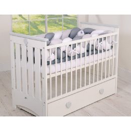Pintas bamperis XXL – balta/pilka/antracito