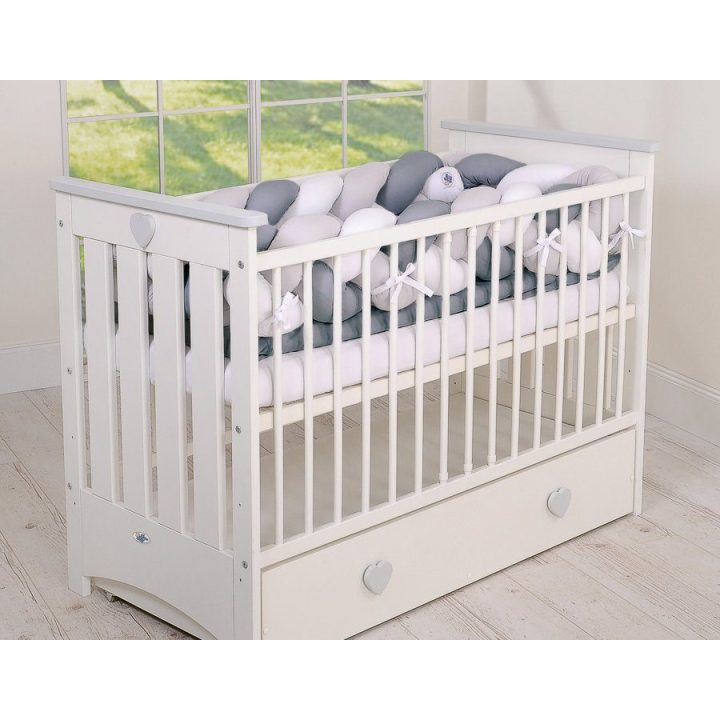 Pintas bamperis XXL – balta/pilka/antracito