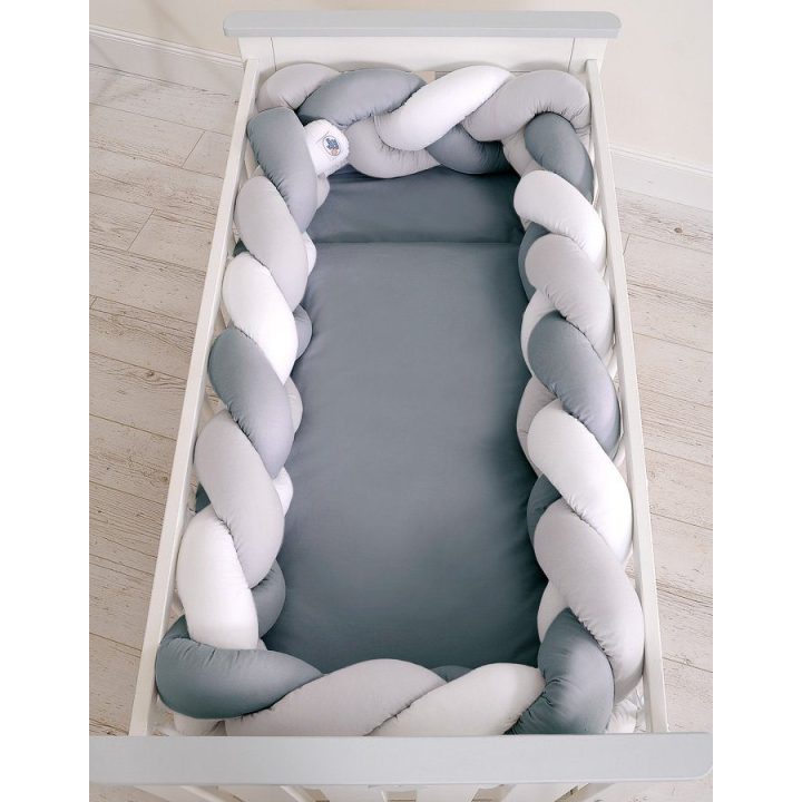 Pintas bamperis XXL – balta/pilka/antracito