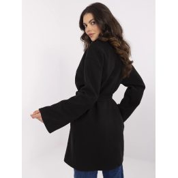 Paltas moteriškas juodas elegantiškas