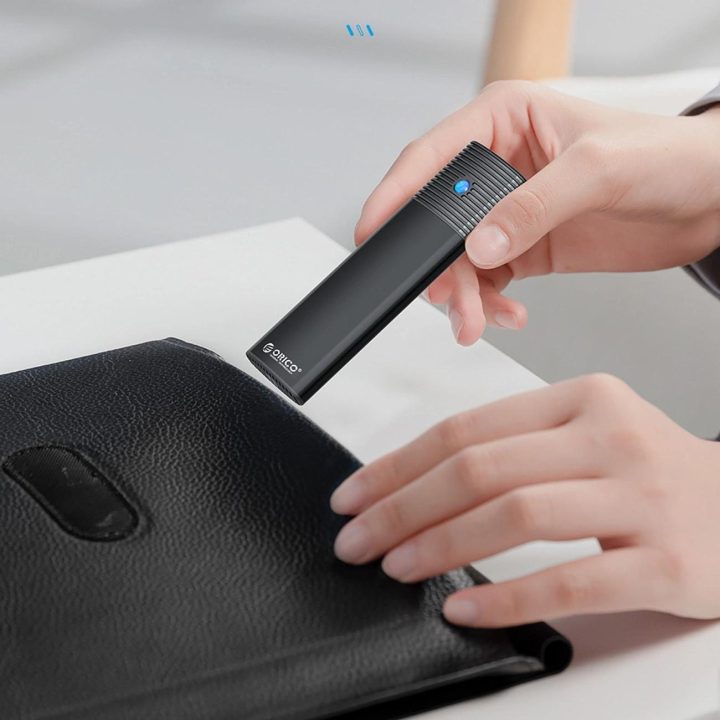 Išorinis SSD diskas M.2 NVMe USB-C 10 Gb/s juodas