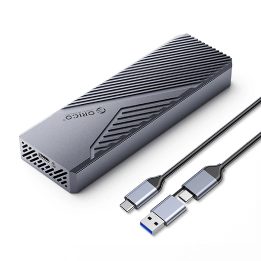 Išorinis SSD diskas M.2 NVMe USB-C 20 Gb/s pilkas