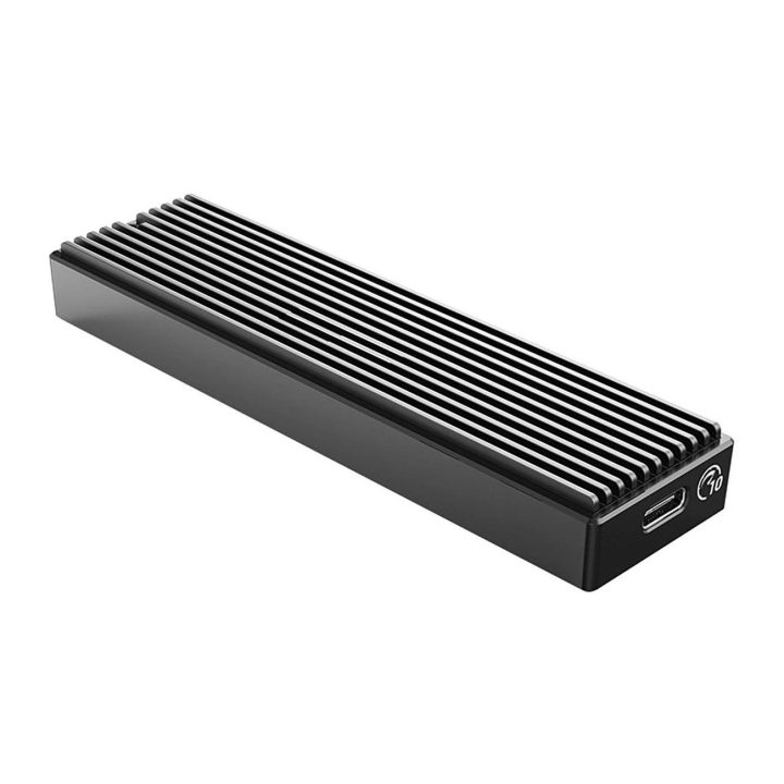 Išorinis SSD diskas M.2 NVMe USB-C 10Gb/s juodas