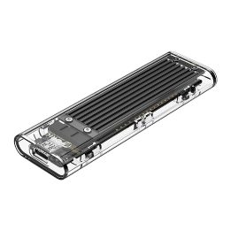 Išorinis SSD dėklas M.2 NVMe į USB-C 10Gb/s – juodas