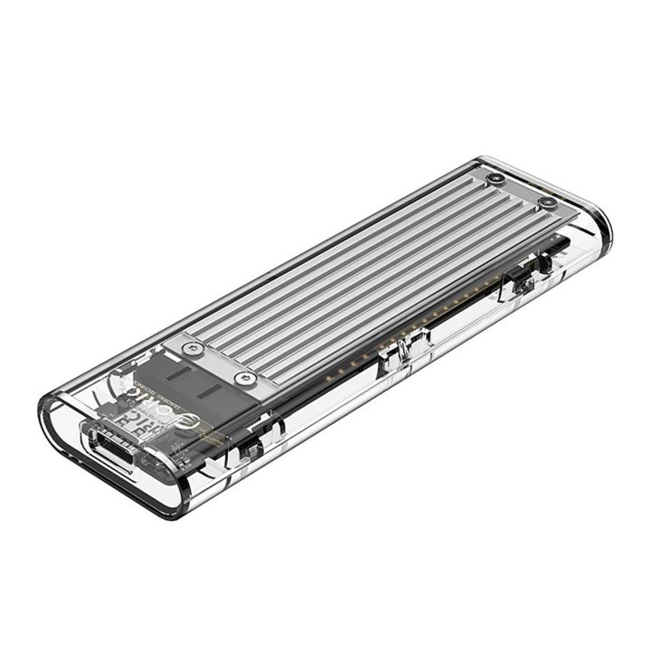 Išorinis SSD diskų dėklas USB-C 10 Gb/s pilkas