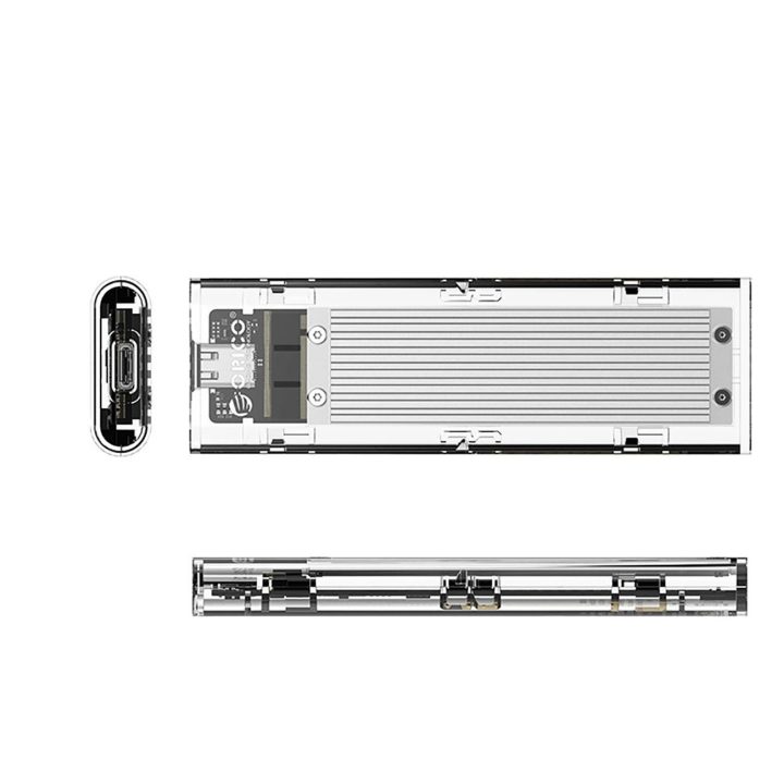Išorinis SSD diskų dėklas USB-C 10 Gb/s pilkas