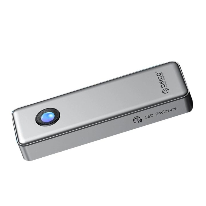 Išorinis SSD diskas USB-C 20Gb/s sidabrinis