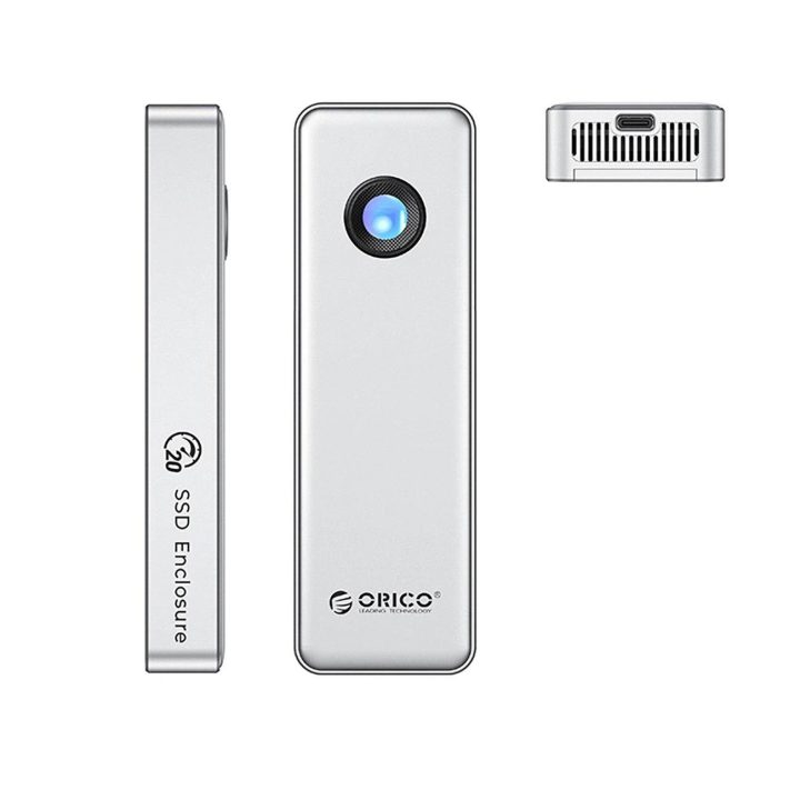 Išorinis SSD diskas USB-C 20Gb/s sidabrinis