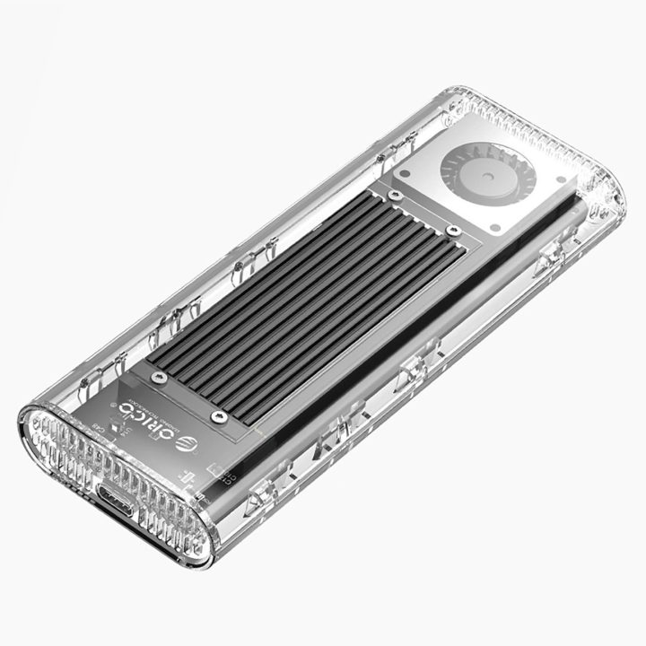Išorinis SSD diskas M.2 NVMe USB-C 20Gb/s sidabrinis