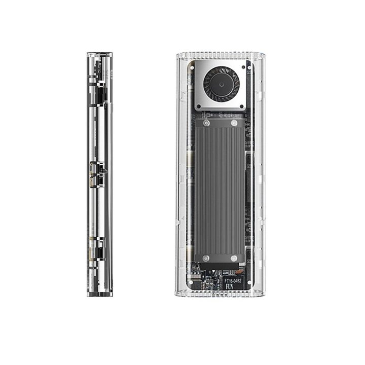 Išorinis SSD diskas M.2 NVMe USB-C 20Gb/s sidabrinis