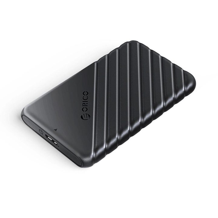 Išorinis kietojo disko dėklas 2.5 HDD/SSD USB 3.0 juodas