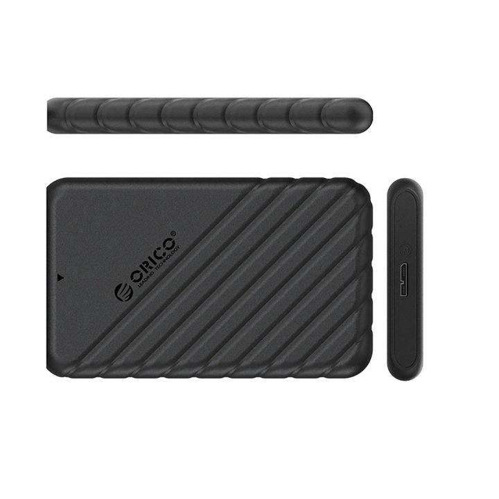 Išorinis kietojo disko dėklas 2.5 HDD/SSD USB 3.0 juodas