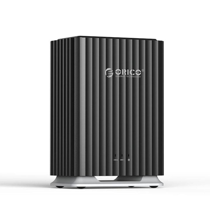 Išorinis dviejų diskų kietojo disko dėklas (HDD/SSD) – juodas