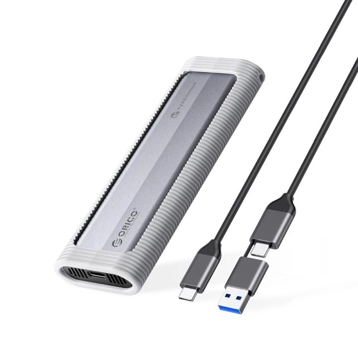 Išorinis SSD diskas M.2 NVMe USB-C 10Gb/s pilkas