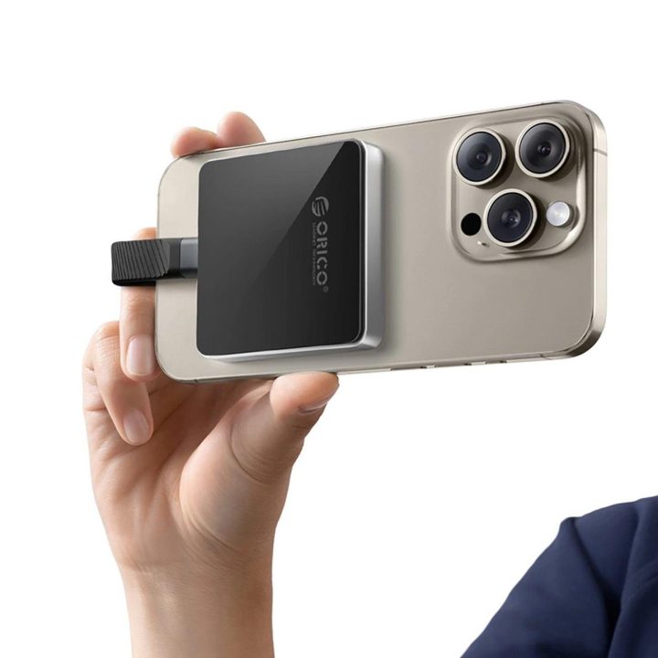 Išorinis M.2 NVMe SSD dėklas USB-C 3.2 magnetinis – juodas