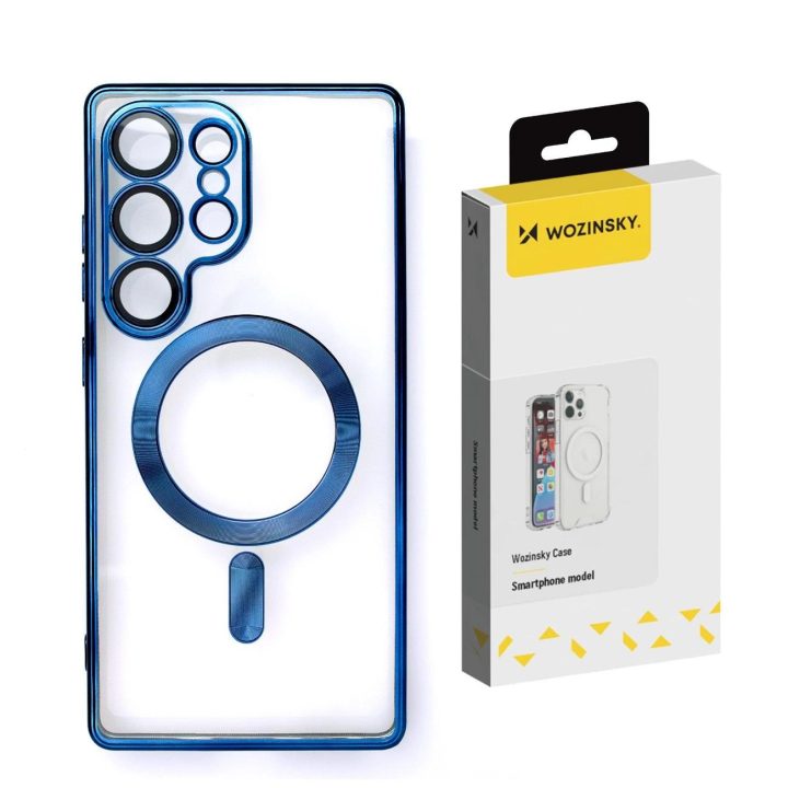 Dėklas su MagSafe Samsung Galaxy S25+ – mėlynas