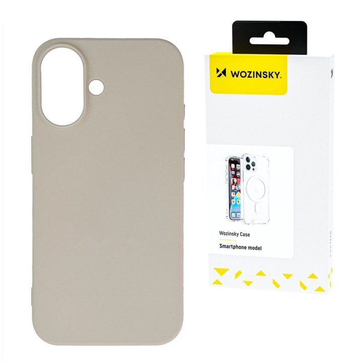 Silikoninis dėklas Samsung Galaxy S25 Ultra – smėlio spalvos