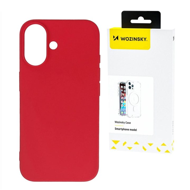Silikoninis dėklas Samsung Galaxy S25 Ultra – raudonas