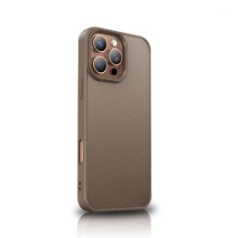 Dėklas su MagSafe Samsung Galaxy S25, rudos spalvos