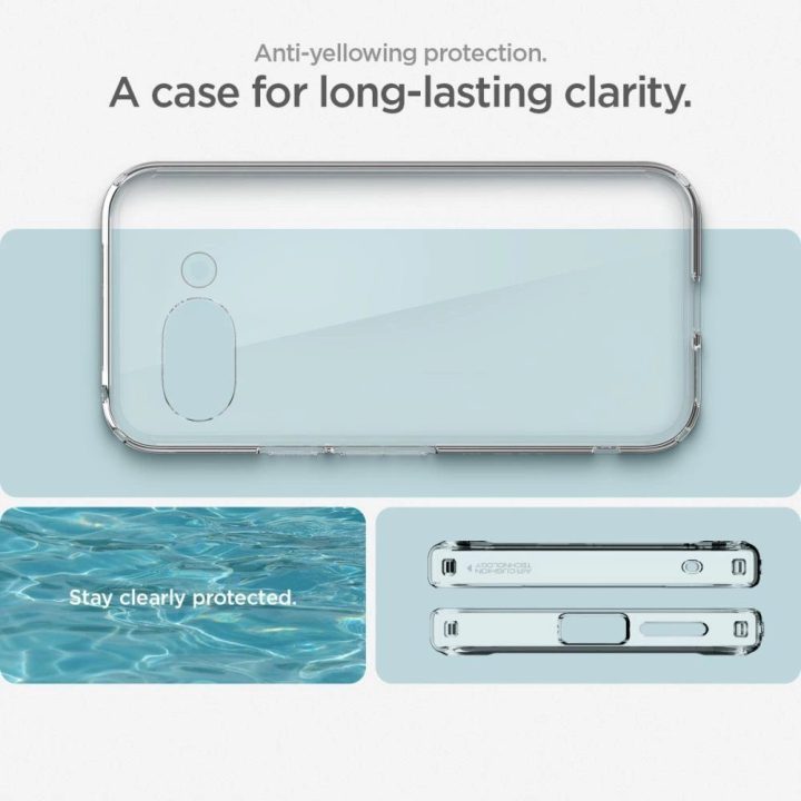 Dėklas Spigen Ultra Hybrid Google Pixel 9A, skaidrus
