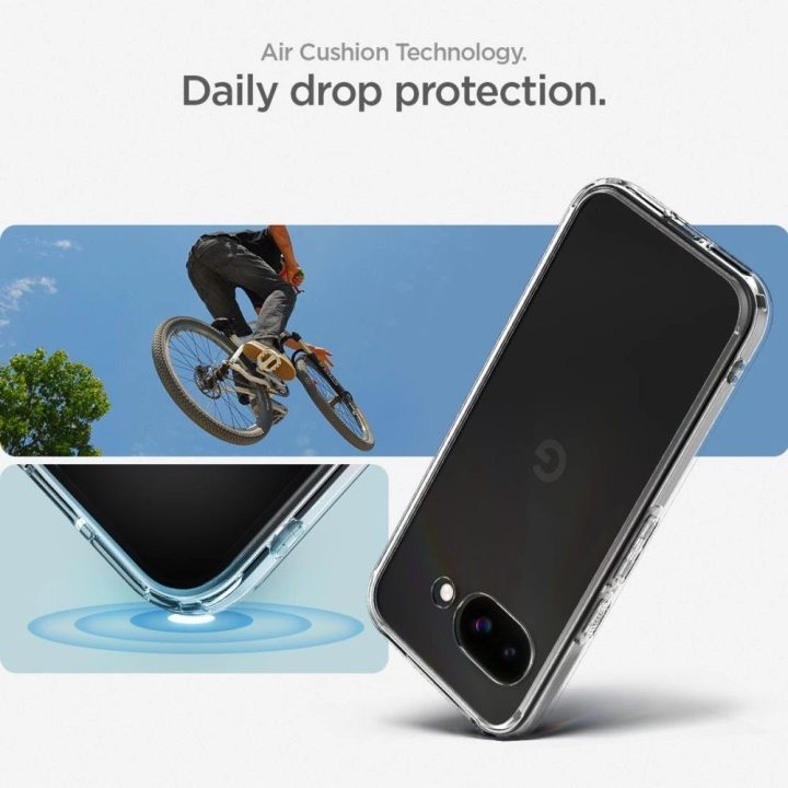 Dėklas Spigen Ultra Hybrid Google Pixel 9A, skaidrus