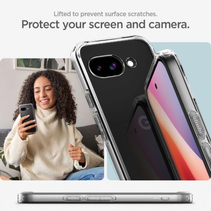 Dėklas Spigen Ultra Hybrid Google Pixel 9A, skaidrus