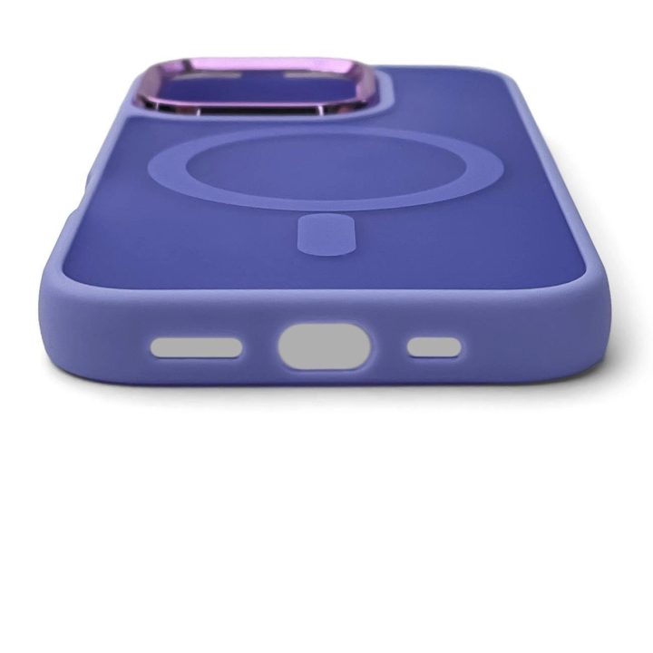 Dėklas su MagSafe Samsung Galaxy S24 FE, violetinis