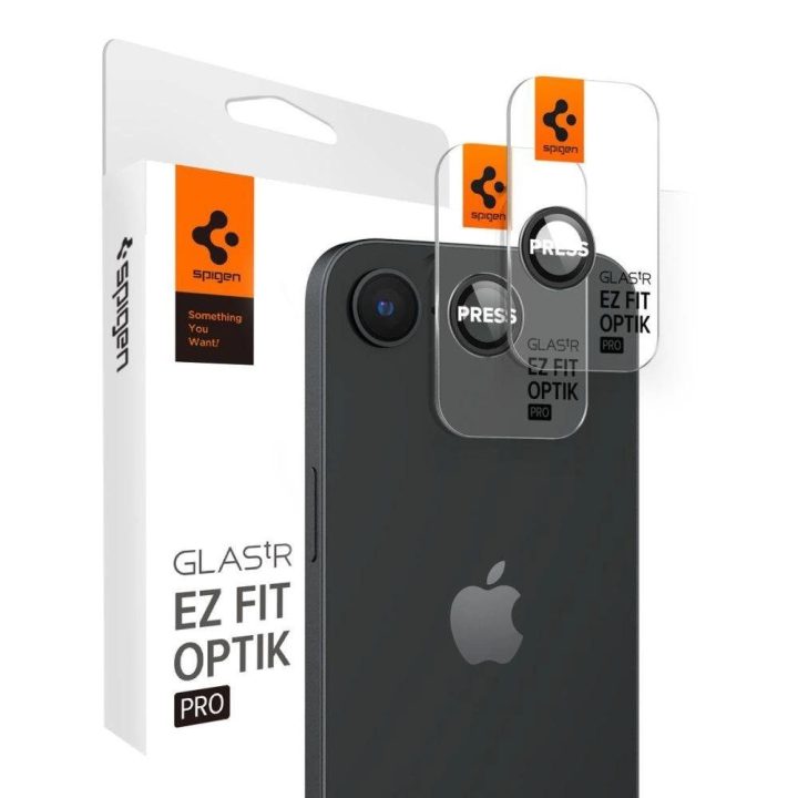 Apsauginis stiklas iPhone 16e kamerai, juodas (2 vnt.)