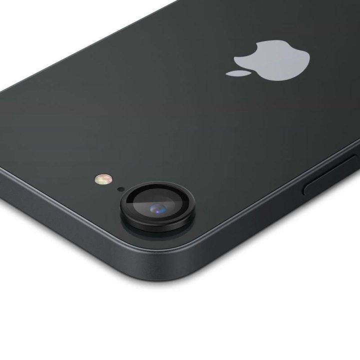 Apsauginis stiklas iPhone 16e kamerai, juodas (2 vnt.)