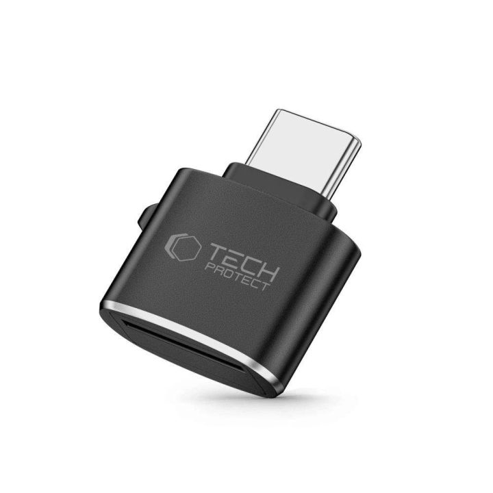 microSD kortelių skaitytuvas UltraBoost USB-C juodas