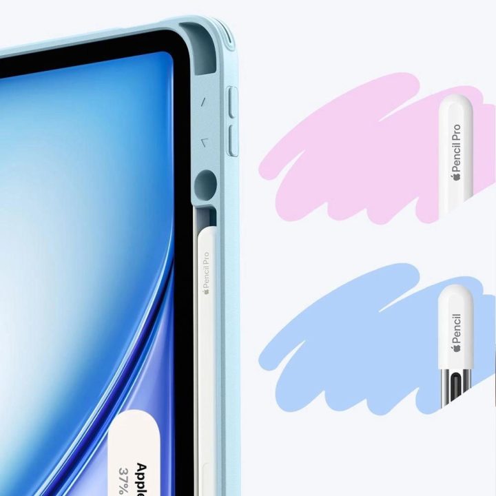 Planšetės dėklas ESR Flip Hybrid iPad Air 13 mėlynas