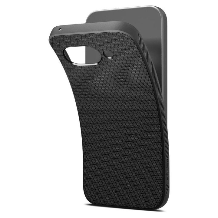 Dėklas Spigen Liquid Air Google Pixel 9A, juodas matinis