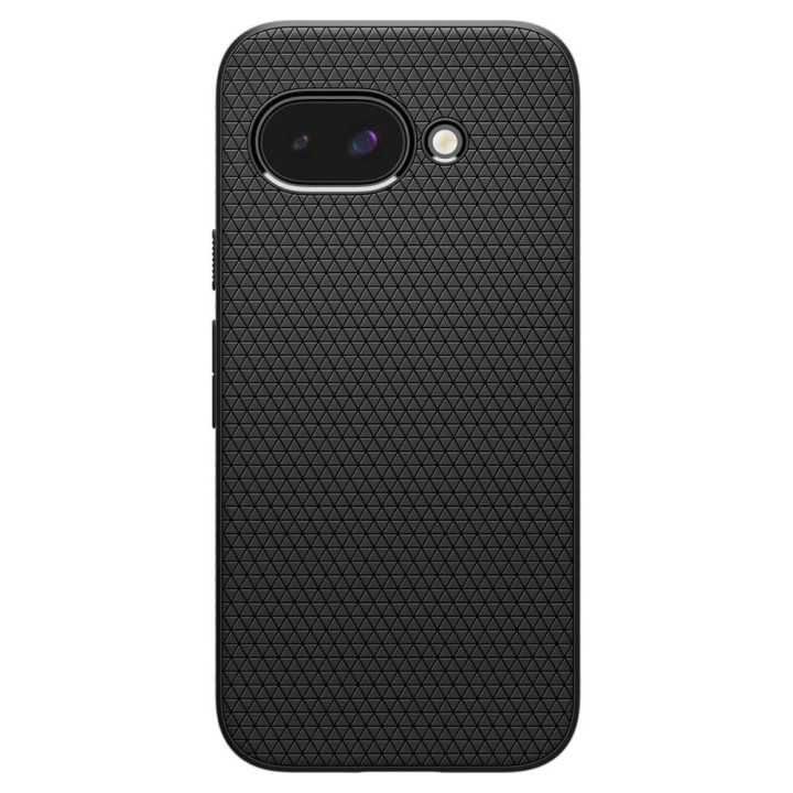 Dėklas Spigen Liquid Air Google Pixel 9A, juodas matinis