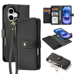 Odinis dėklas iPhone 16 – juodas