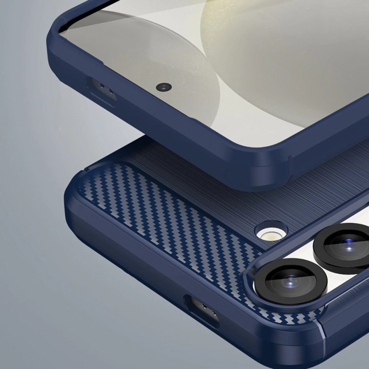 Silikoninis mėlynas dėklas Carbon“ iPhone 16e
