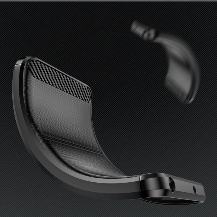 Silikoninis dėklas Carbon Samsung Galaxy S25 Edge juodas