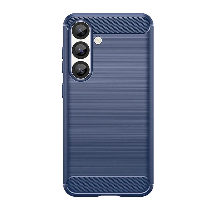 Silikoninis dėklas Samsung Galaxy S25 Edge – mėlynas