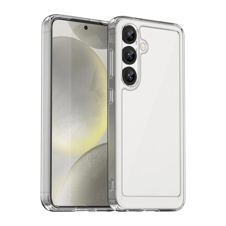 Dėklas Samsung Galaxy S25 Edge skaidrus, lankstus