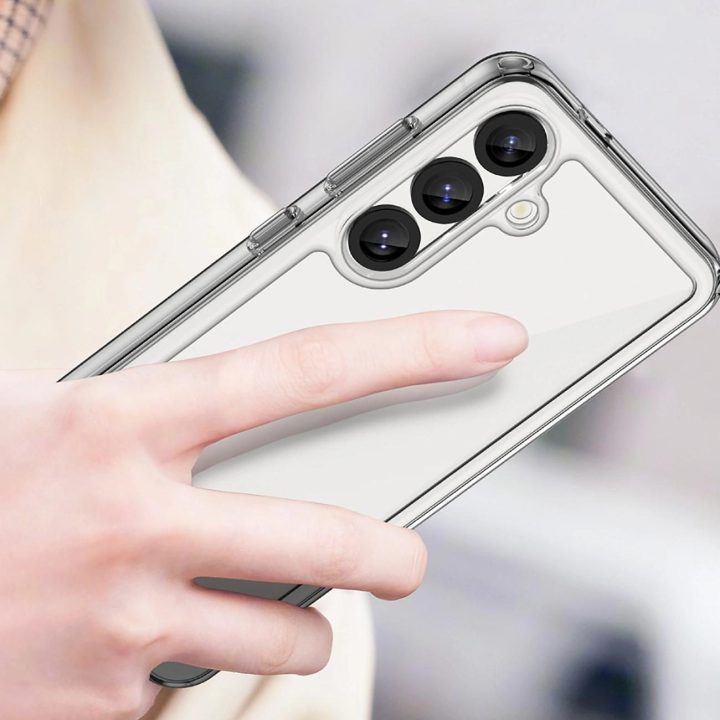 Dėklas Samsung Galaxy S25 Edge skaidrus, lankstus