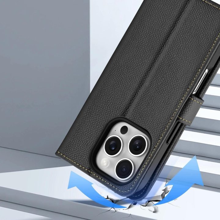 Odinis dėklas iPhone 16 Pro – juodas