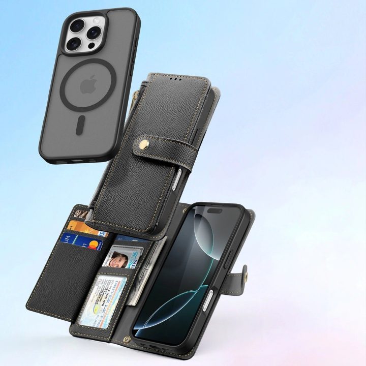 Odinis dėklas iPhone 16 Pro Max – juodas