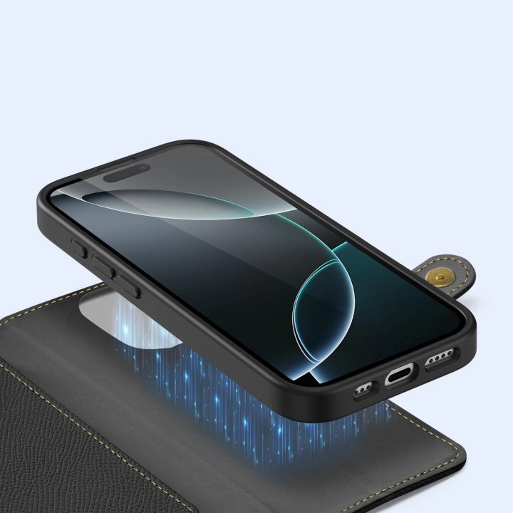 Odinis dėklas iPhone 16 Pro Max – juodas