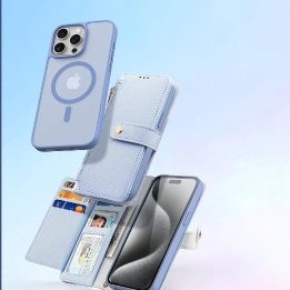 Odinis dėklas iPhone 15 Pro – mėlynas