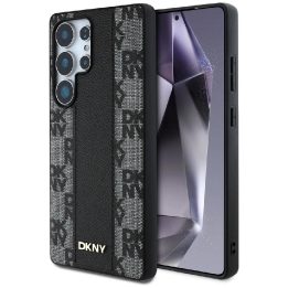 Dėklas juodas odinis su raštu Samsung Galaxy S25 Ultra