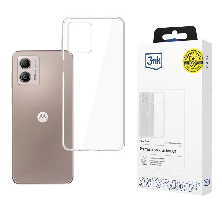 Dėklas skaidrus Motorola Moto G53 telefonui