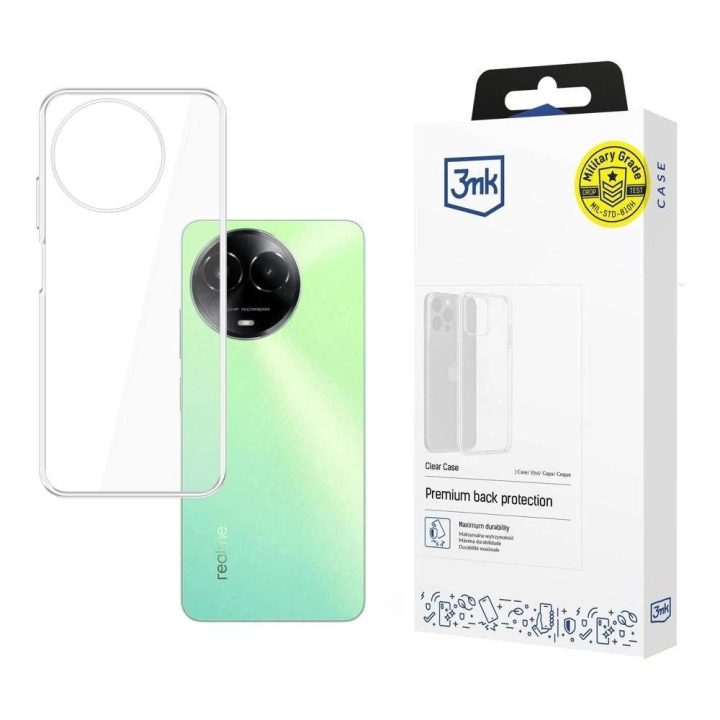 Dėklas skaidrus Realme C67 5G telefonui