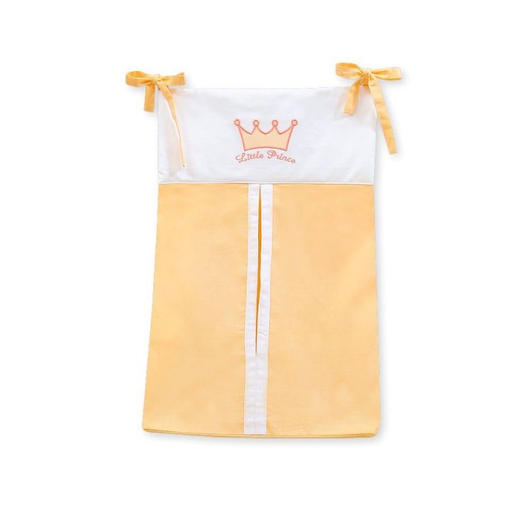 Kūdikio krepšys Little Prince/Princess persikinis