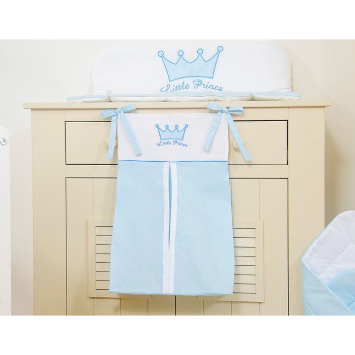 Kūdikio krepšys mėlynas Little Prince/Princess